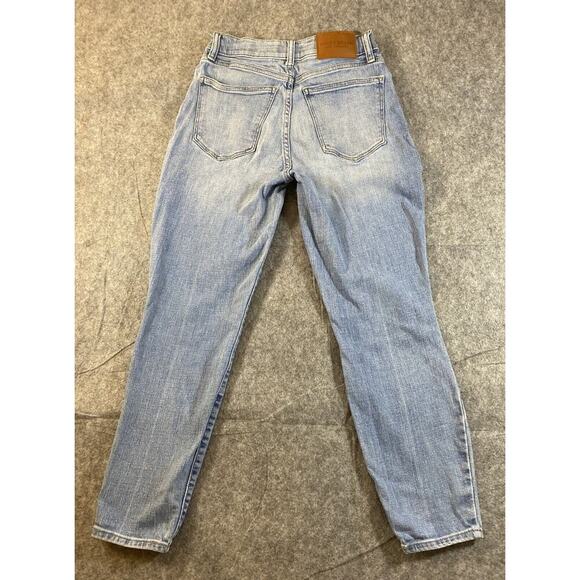 Lucky Brand Jeans Women’s Size 27 Blue Button Fly High Rise Skinny Bridgette - Picture 9 of 10